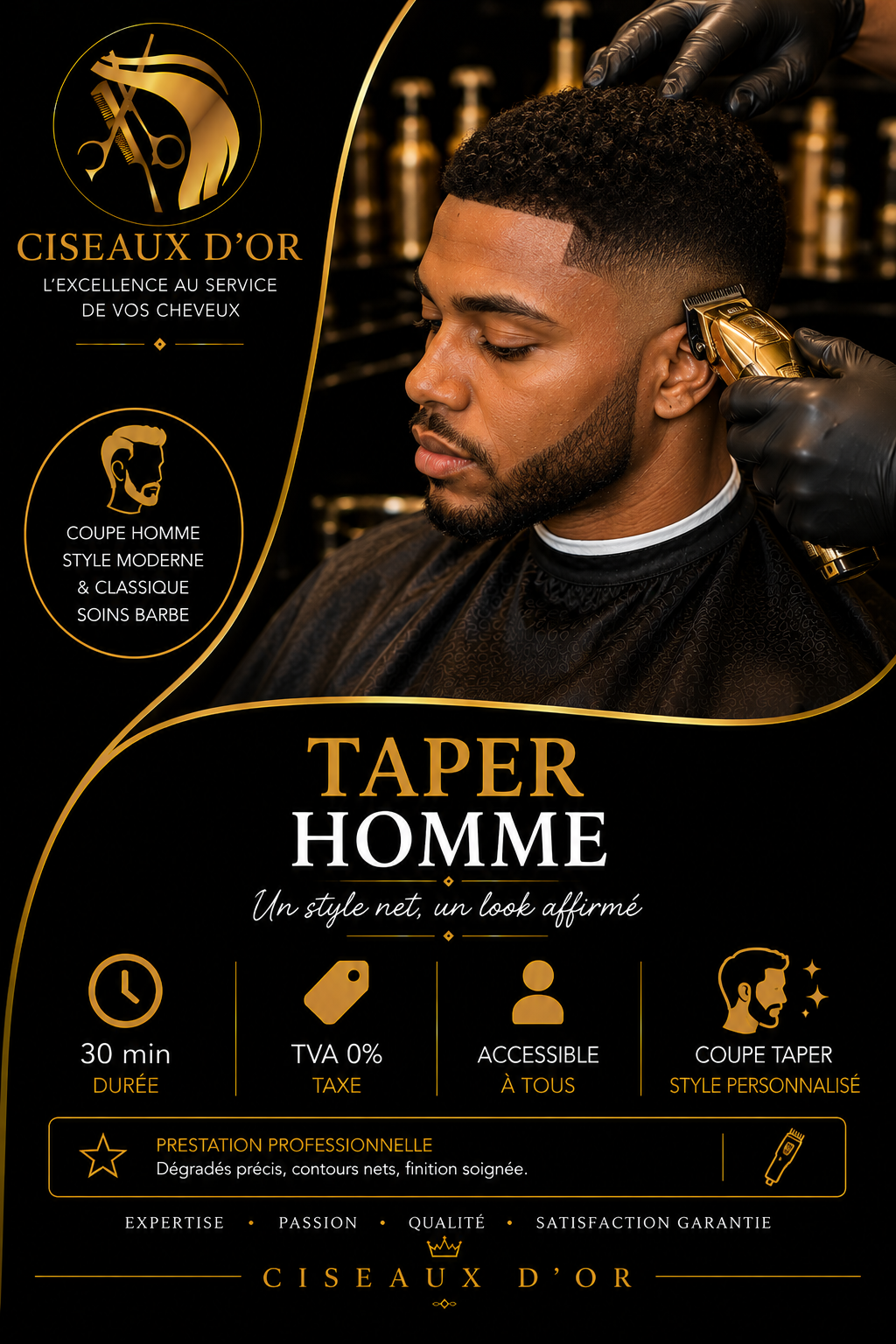 Taper — Ciseaux d'Or