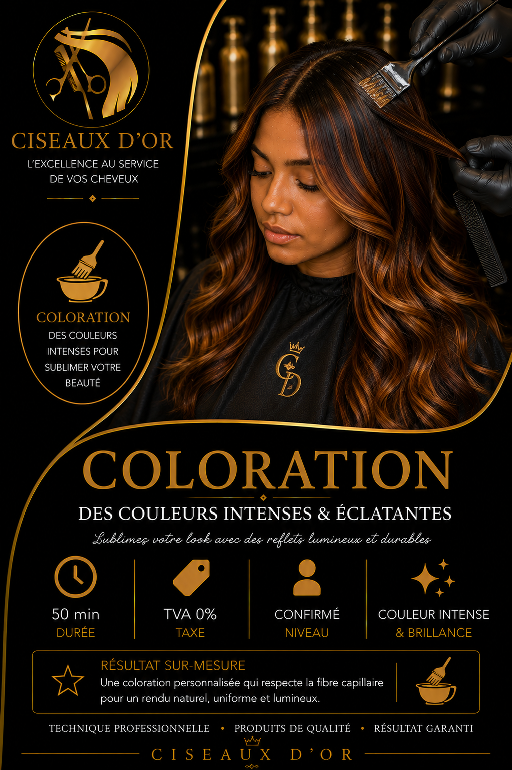 Coloration — Ciseaux d'Or
