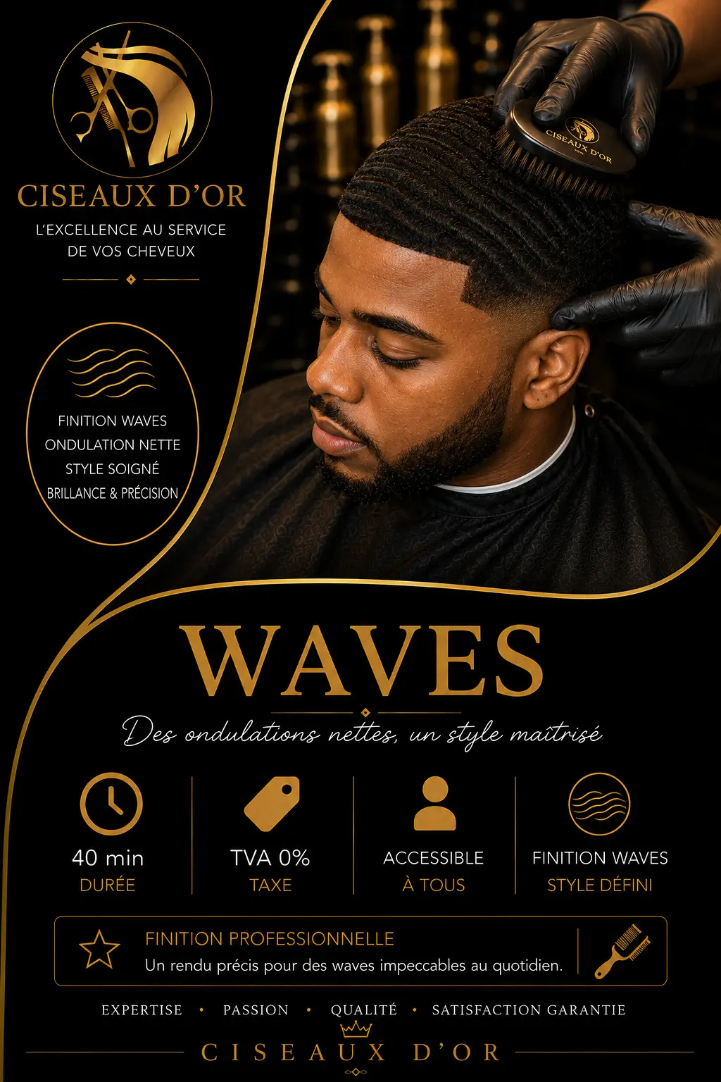 Waves — Ciseaux d'Or