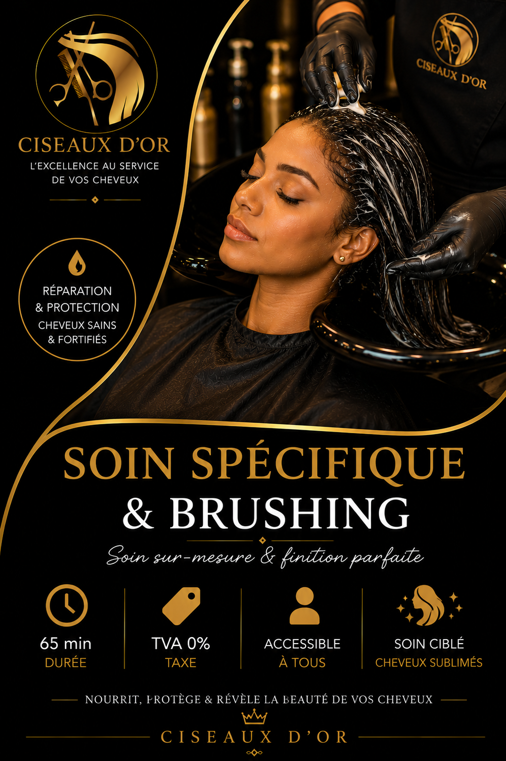 Soin spécifique & brushing — Ciseaux d'Or