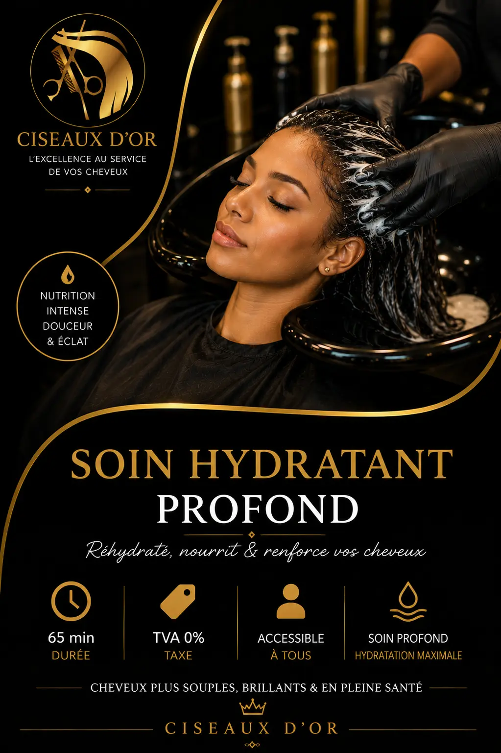 Soin hydratant profond — Ciseaux d'Or