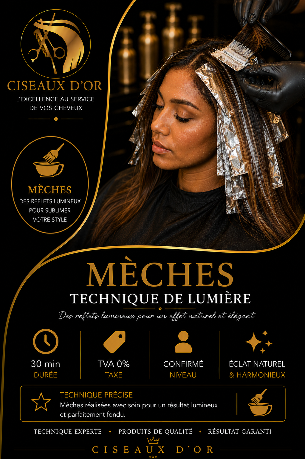 Mèches — Ciseaux d'Or